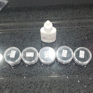 Eyelashes for extensions 5 szs+glue remover